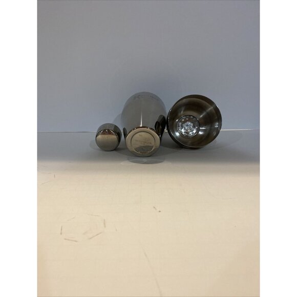 Ketel One Vodka Stainless 7 in Small Cocktail Mixer Shaker 8 OZ Preowned Barware - Picture 3 of 8